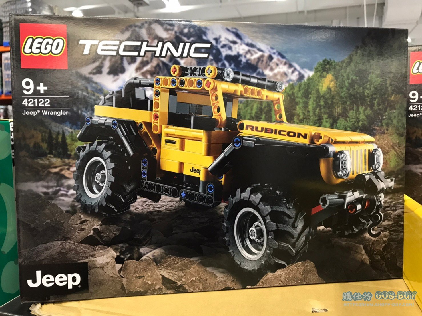 Costco好市多 LEGO 樂高JEEP越野吉普車 42122 136489